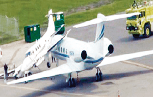 Aircraft-collision-ocassioned-by-incursion-on-a-runway.