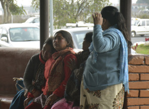Family members of a plane crash victims break down while they wait for the information about the accident in Pokhara Domestic Airport, Nepal, Wednesday, Feb. 24, 2016. Rescuers found the wreckage of a small plane carrying 23 people that crashed in bad weather Wednesday into a mountain in Nepal, police said. All those aboard, including two foreigners, were confirmed dead. (M B Astha via AP) MANDATORY CREDIT