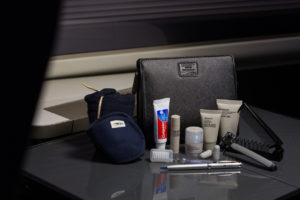Wash Bags by Liberty of London for British Airways First Class Customers Taken: 21st October 2016 Picture by: Stuart Bailey